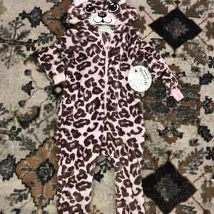 White leopard onesie!